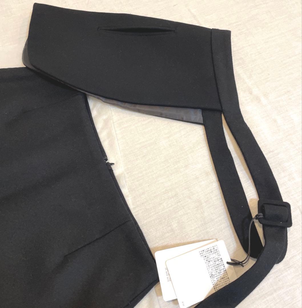 BOWTE バウト【定価82,500円】ウール メルトンリバー ベルト スカート