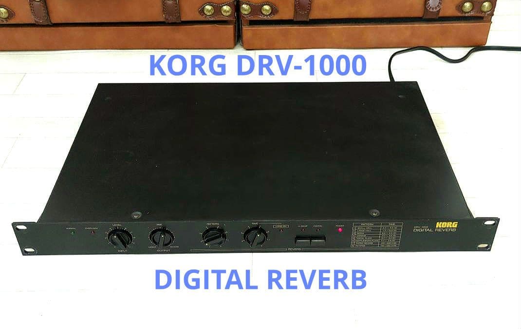 ♥KORG DRV-1000 デジタルリバーブ　ジャパンビンテージエフェクター
