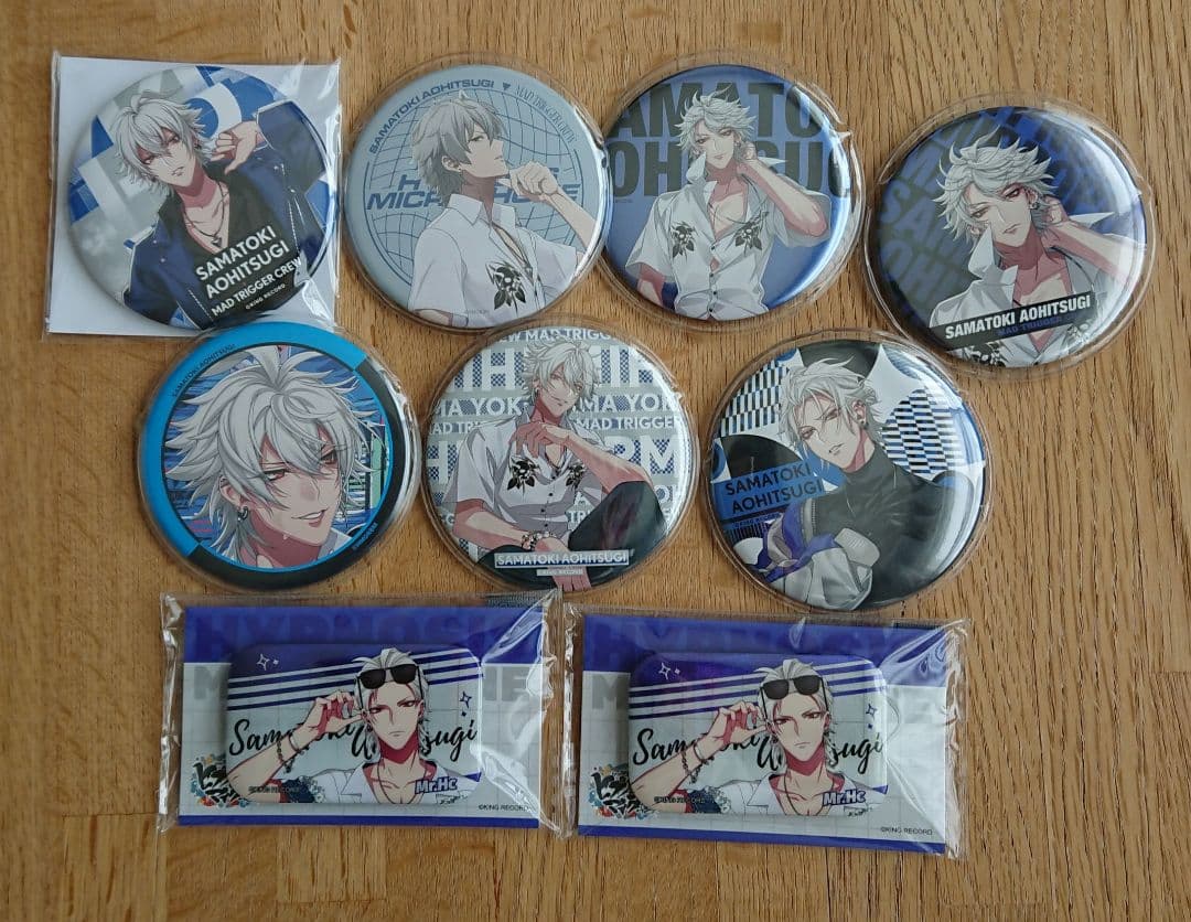 ヒプノシスマイク 碧棺左馬刻 缶バッジ