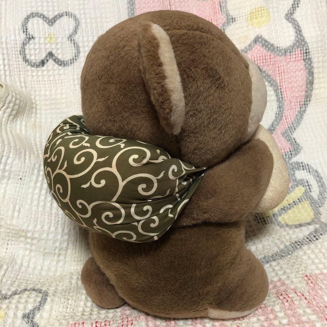 ハニートイズ　クマジロー　約32cm 大きなぬいぐるみ　中古品 昭和レトロ
