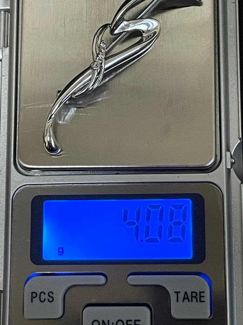 PT900 ダイヤモンド ブローチ