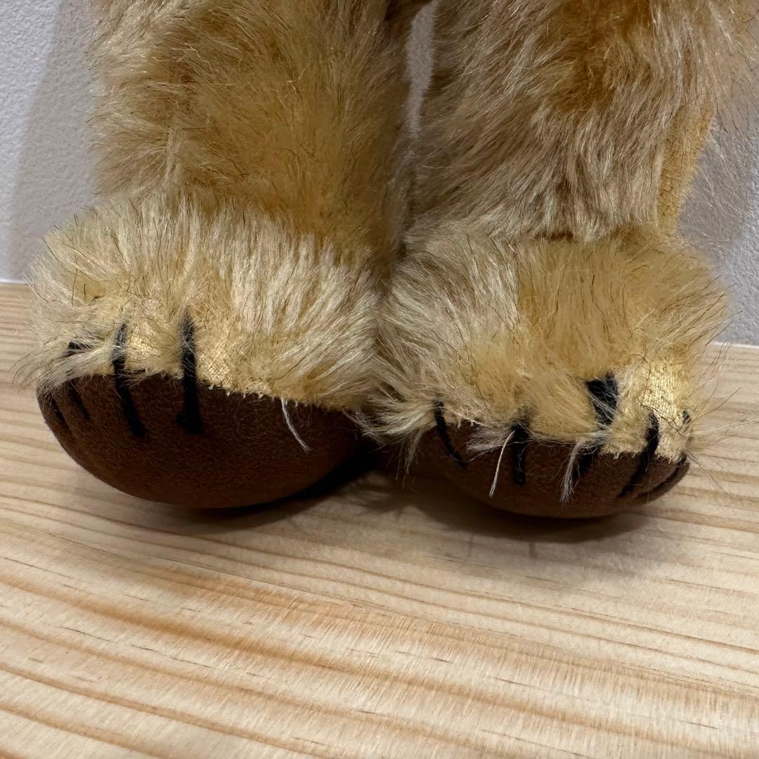 ヴィンテージ チーキー メリーソート ゴールド モヘア アンティーク テディベア