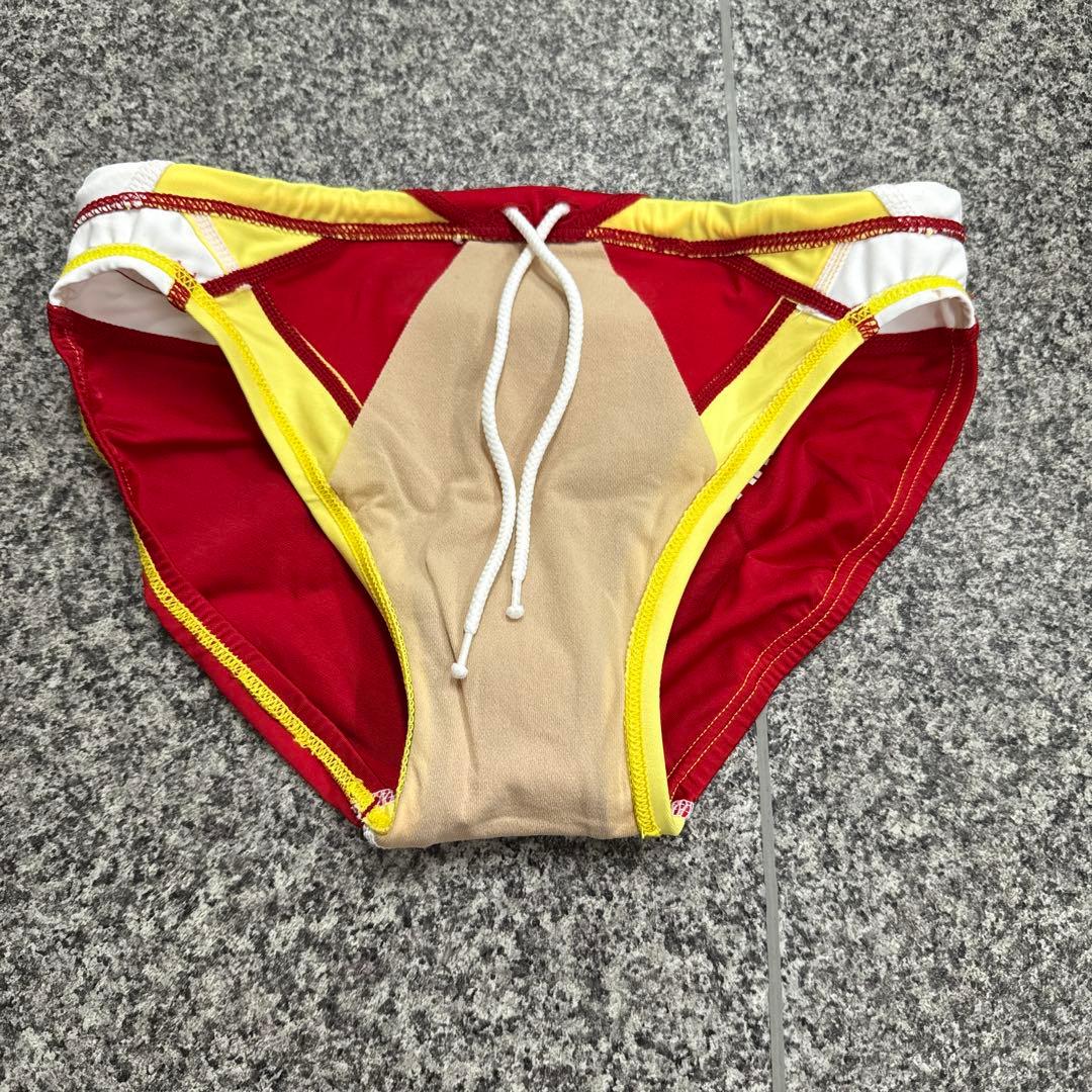 speedo 競泳水着 LIFE GUARD 赤/白/黄