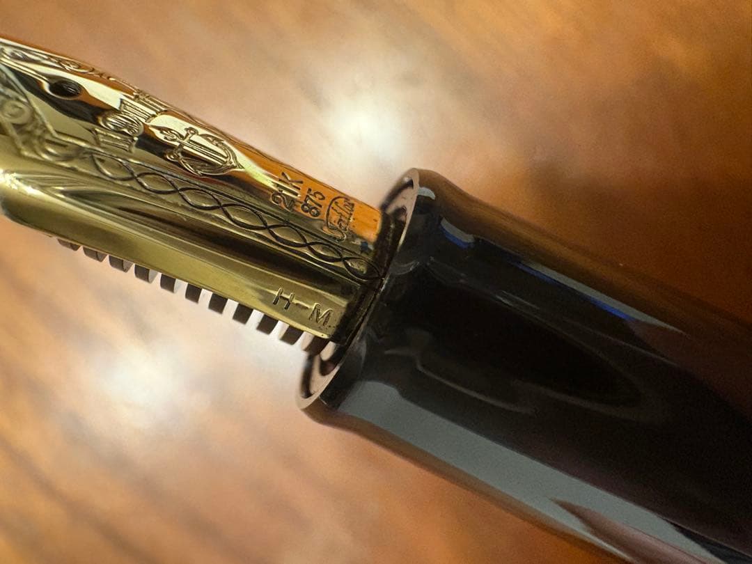 セーラー万年筆 黒 M 中字　プロフィット21 21金