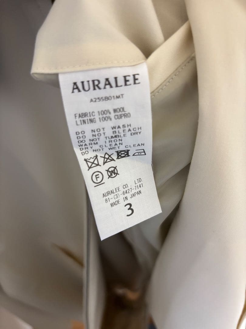 ジャケット・アウター SUPER FINE TROPICAL WOOL ZIP BLOUSON 3