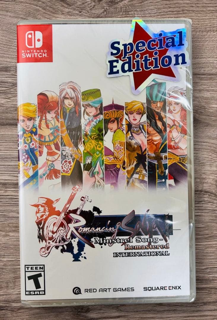 【新作】ロマンシングサガ ミンストレルソング リマスター　スペシャルエディション