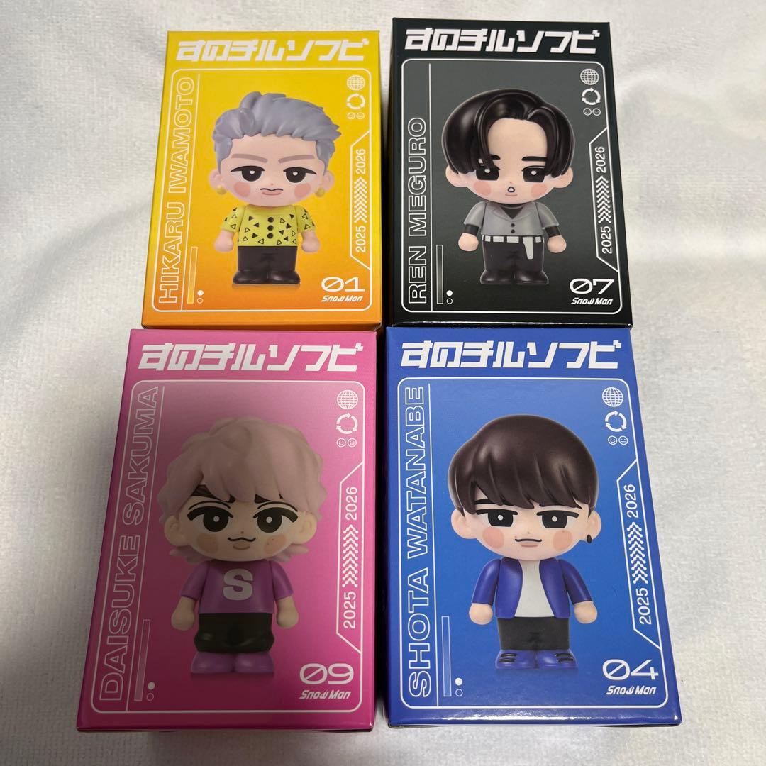 Man ON すのチルソフビ 4体セット 【新品未開封】