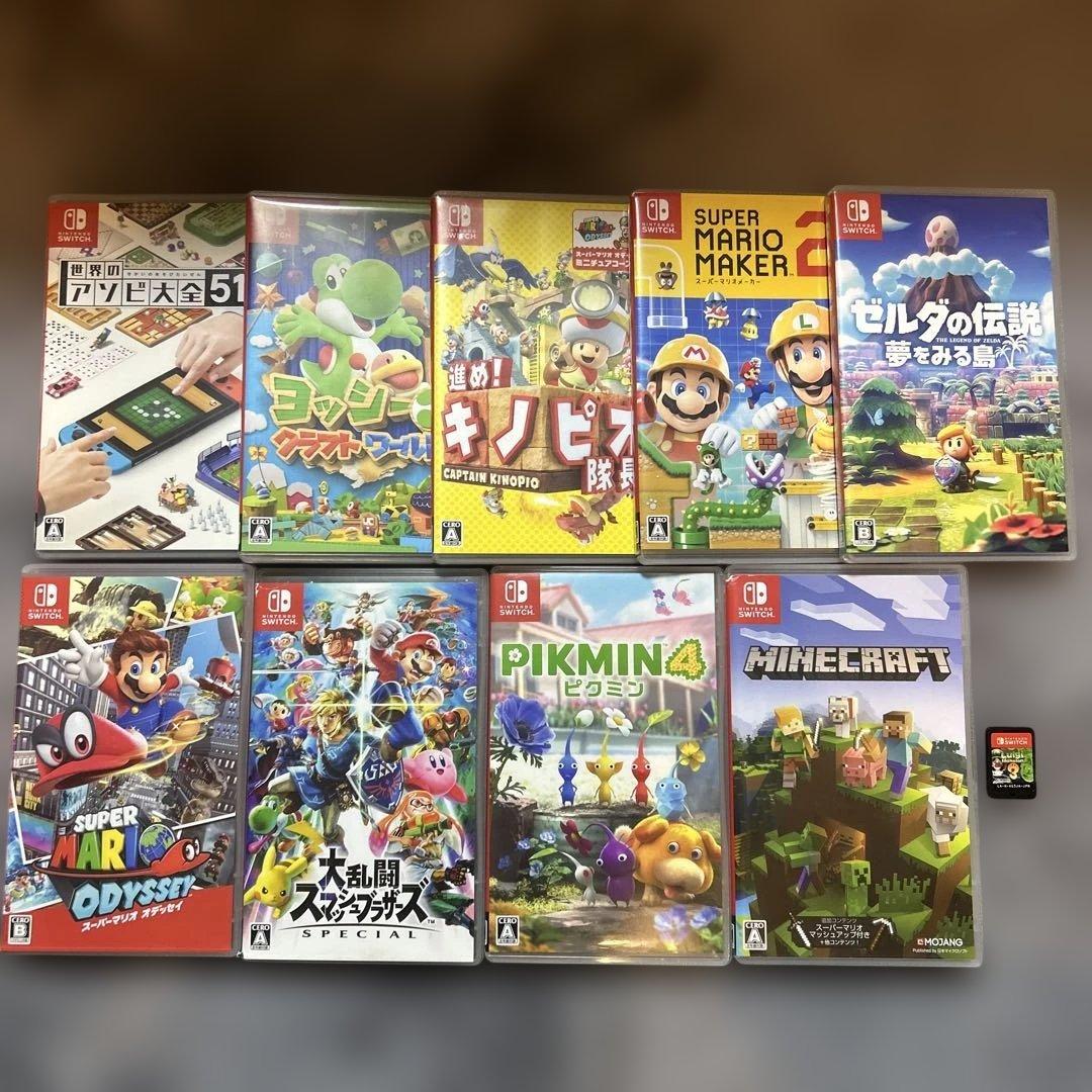 Nintendo Switch ゲームソフト　10種セットまとめ売り！