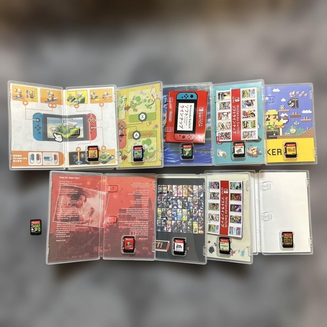 Nintendo Switch ゲームソフト　10種セットまとめ売り！