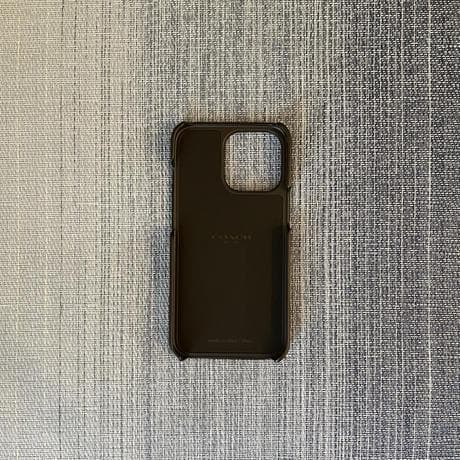 コーチ COACH iPhone13 pro 対応 ケース GRAPHITE