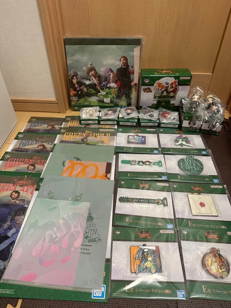 一番くじ Mrs. GREEN A賞 B賞C賞 4種 D賞5種E賞 F賞