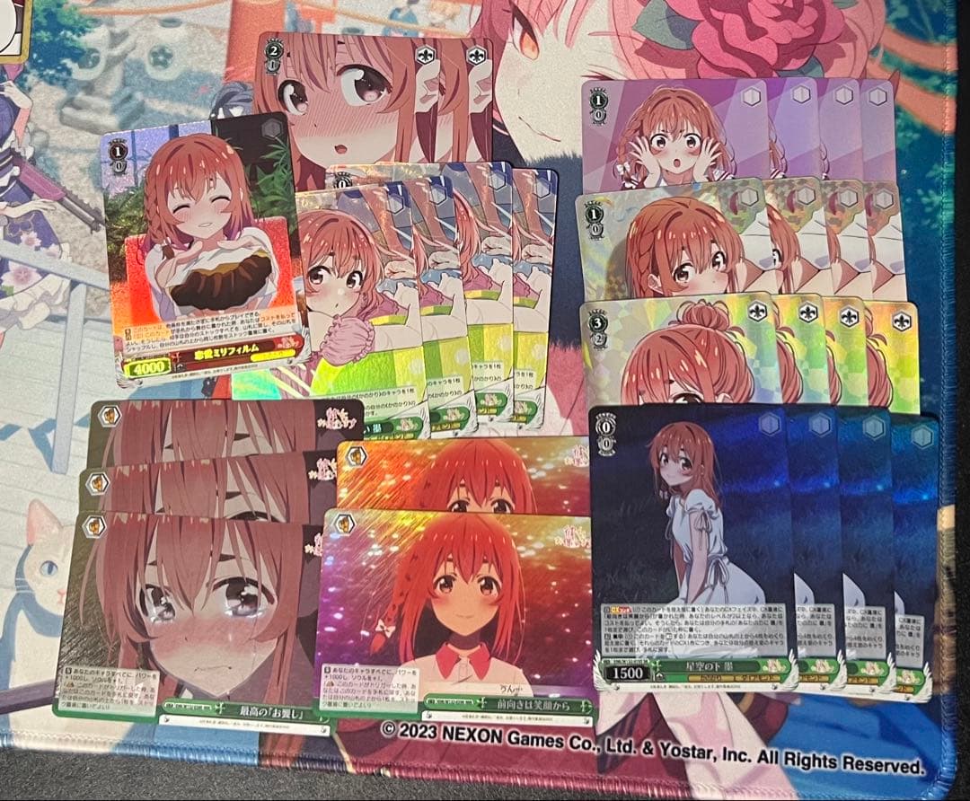 ヴァイスシュヴァルツ 墨 SRカードセット