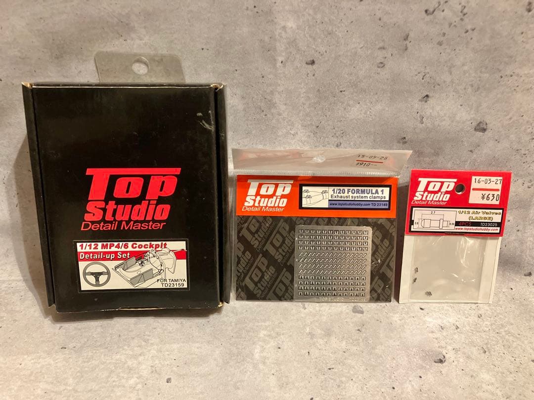 ミホ マクラーレンMP4/6 1/12 DetailUPパーツセット売り