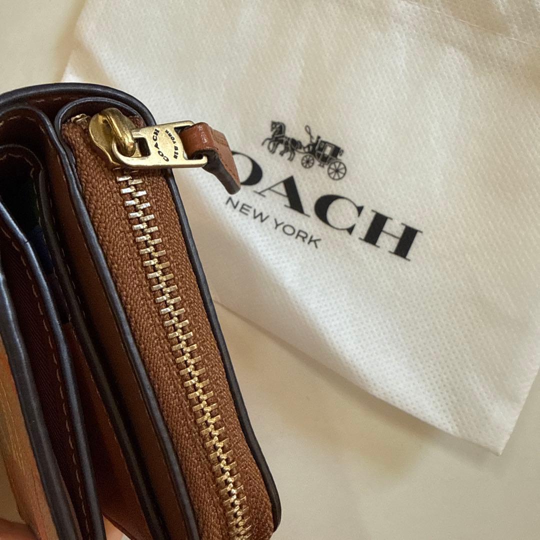 COACH 2つ折り財布　& スマホリング