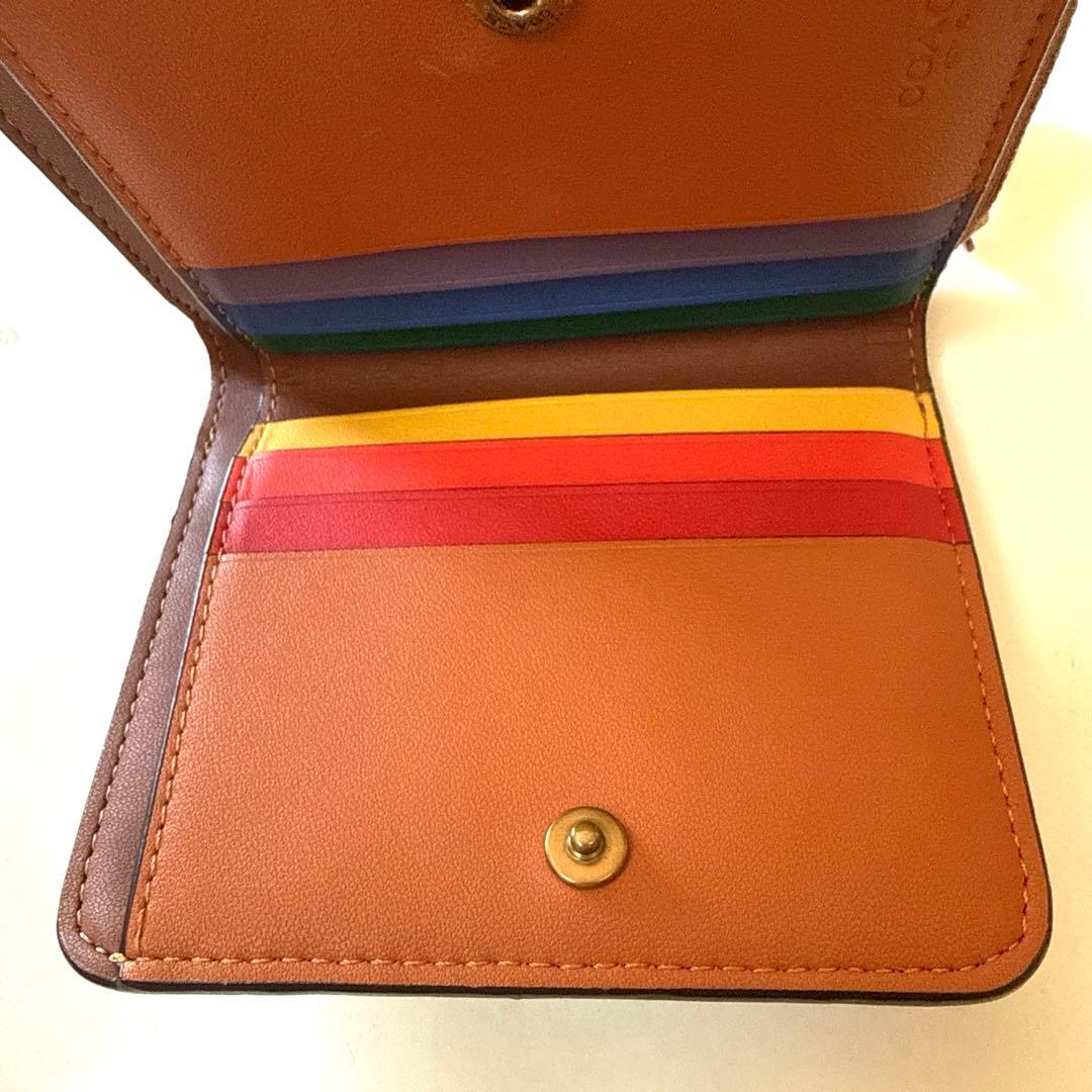 COACH 2つ折り財布　& スマホリング
