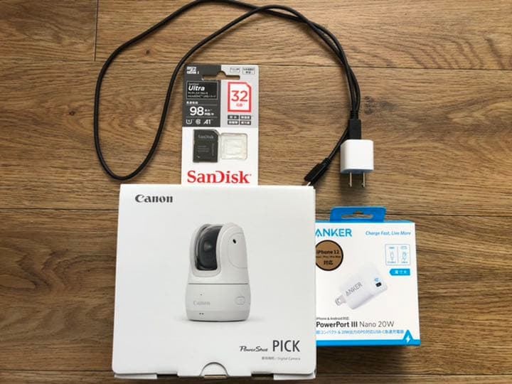 ビデオカメラ CanonPowerShot PICK