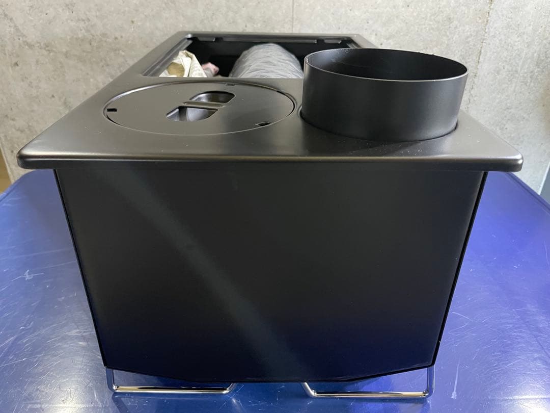 CAPTAIN STAG KaMaDo 薪ストーブ　（温度計付き）