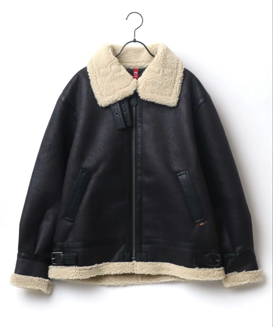 ALPHA フェイクムートンジャケット