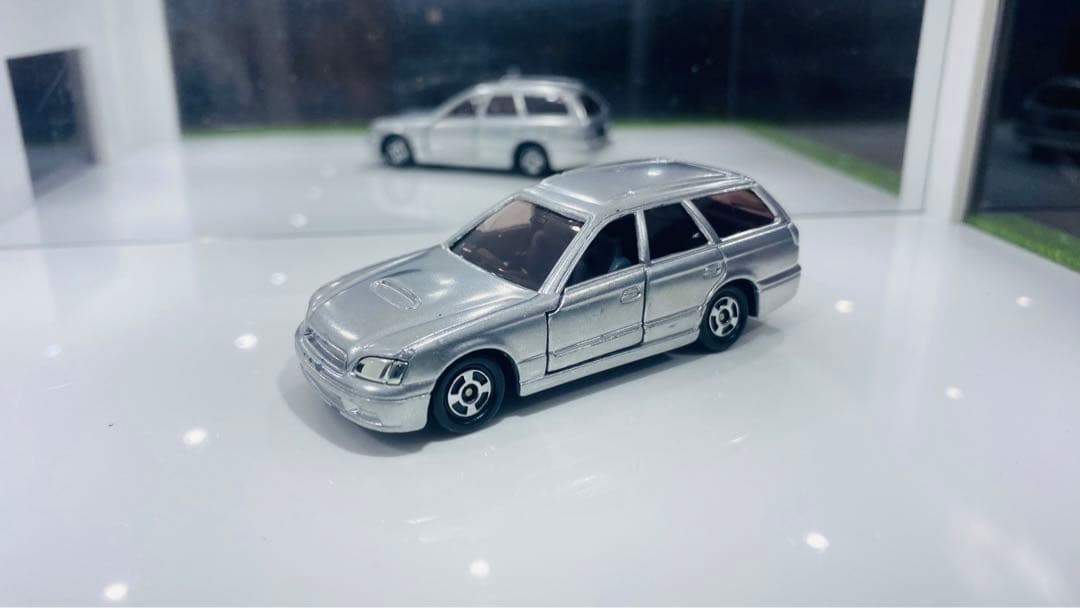 【激レア】トミカ おもちゃ缶 シークレット スバルレガシィ ツーリングワゴン