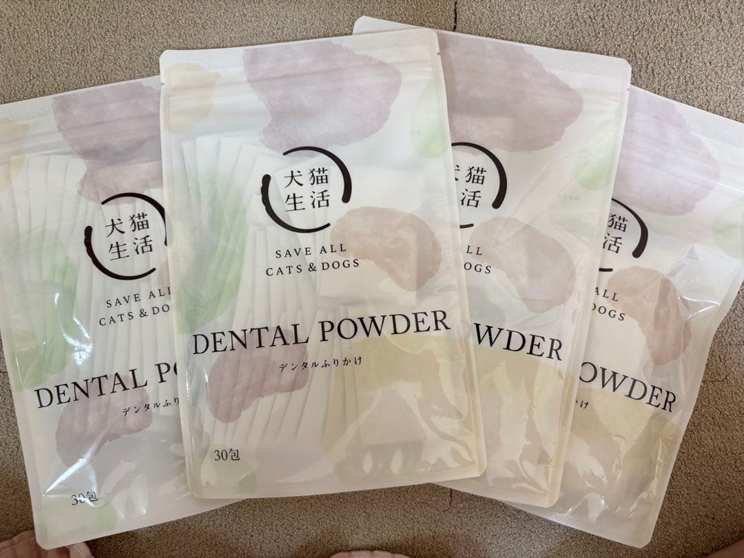【未開封】犬猫生活　デンタルふりかけ　30包 4袋セット