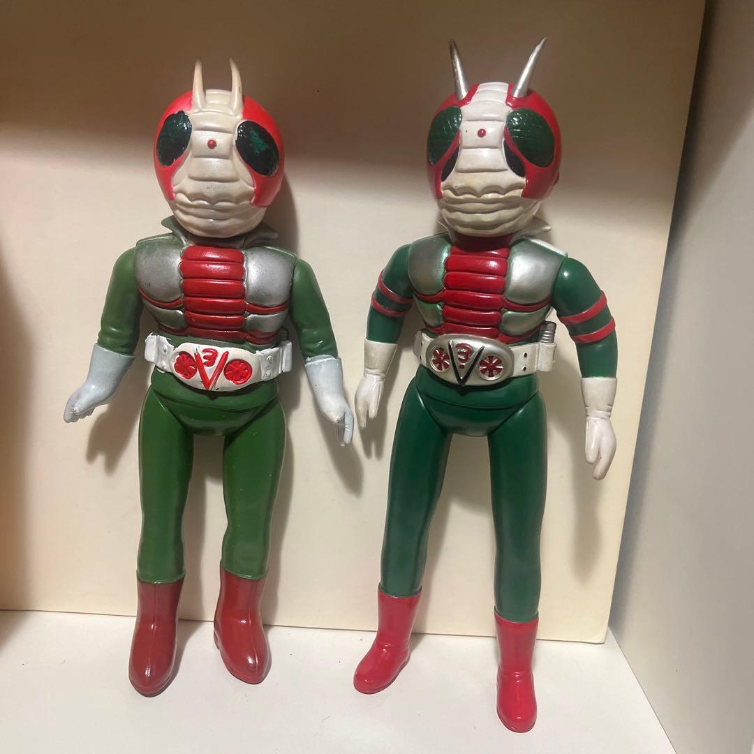 無版権 仮面ライダーV3 パチソフビ フィギュア