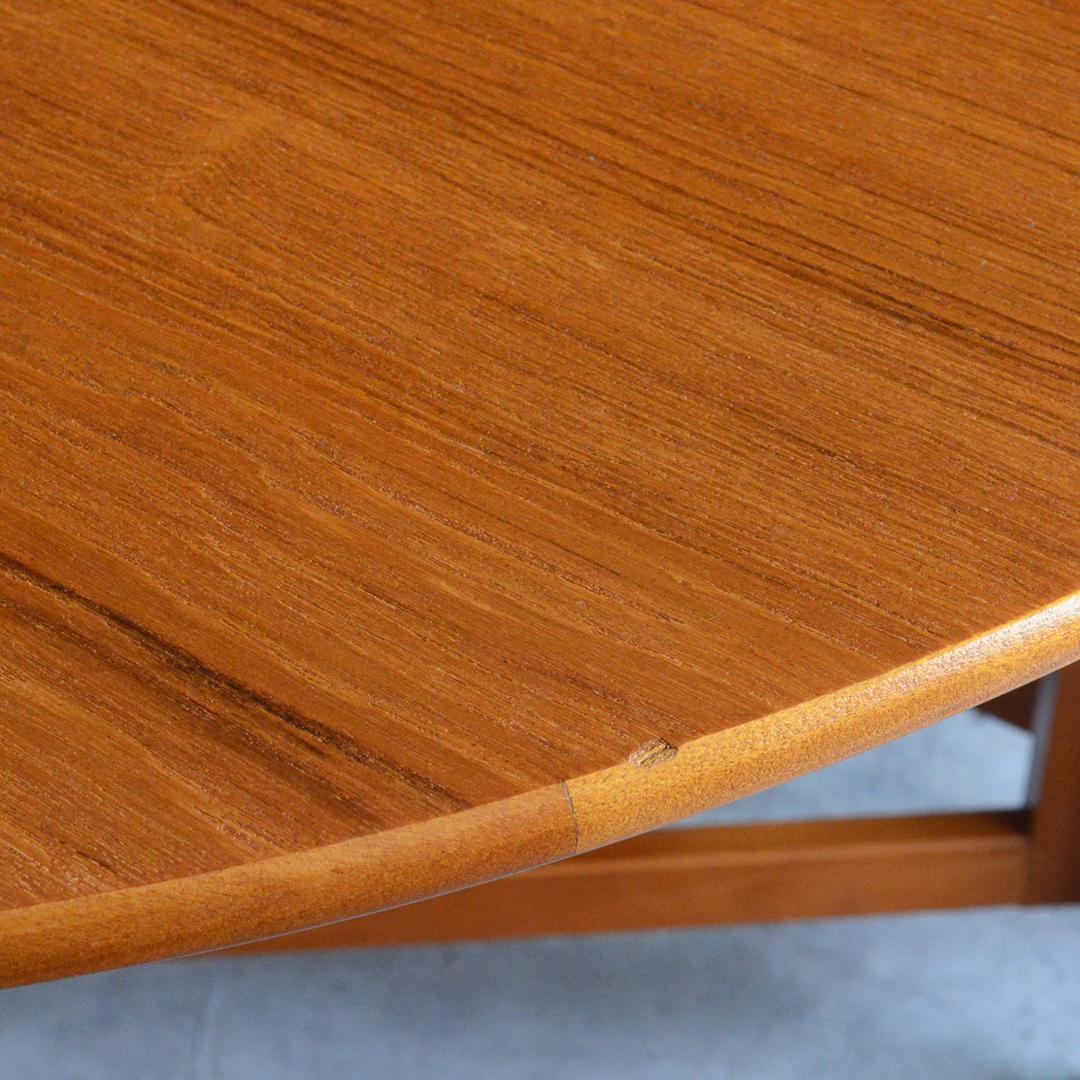 Jentique ヴィンテージ ゲートレッグ ダイニングテーブル オーバル