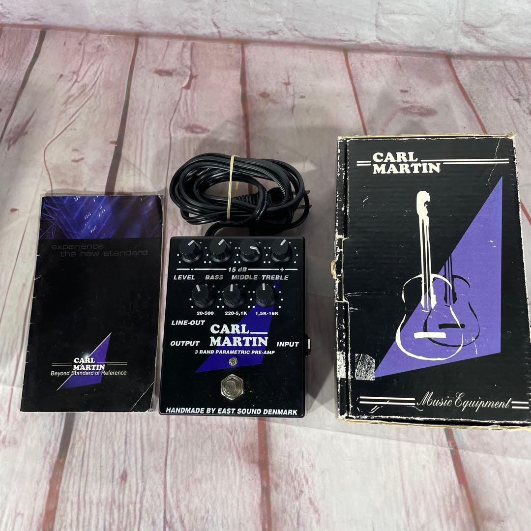 ギター CARL MARTIN 3 BAND PARAMETRIC PRE-AMP