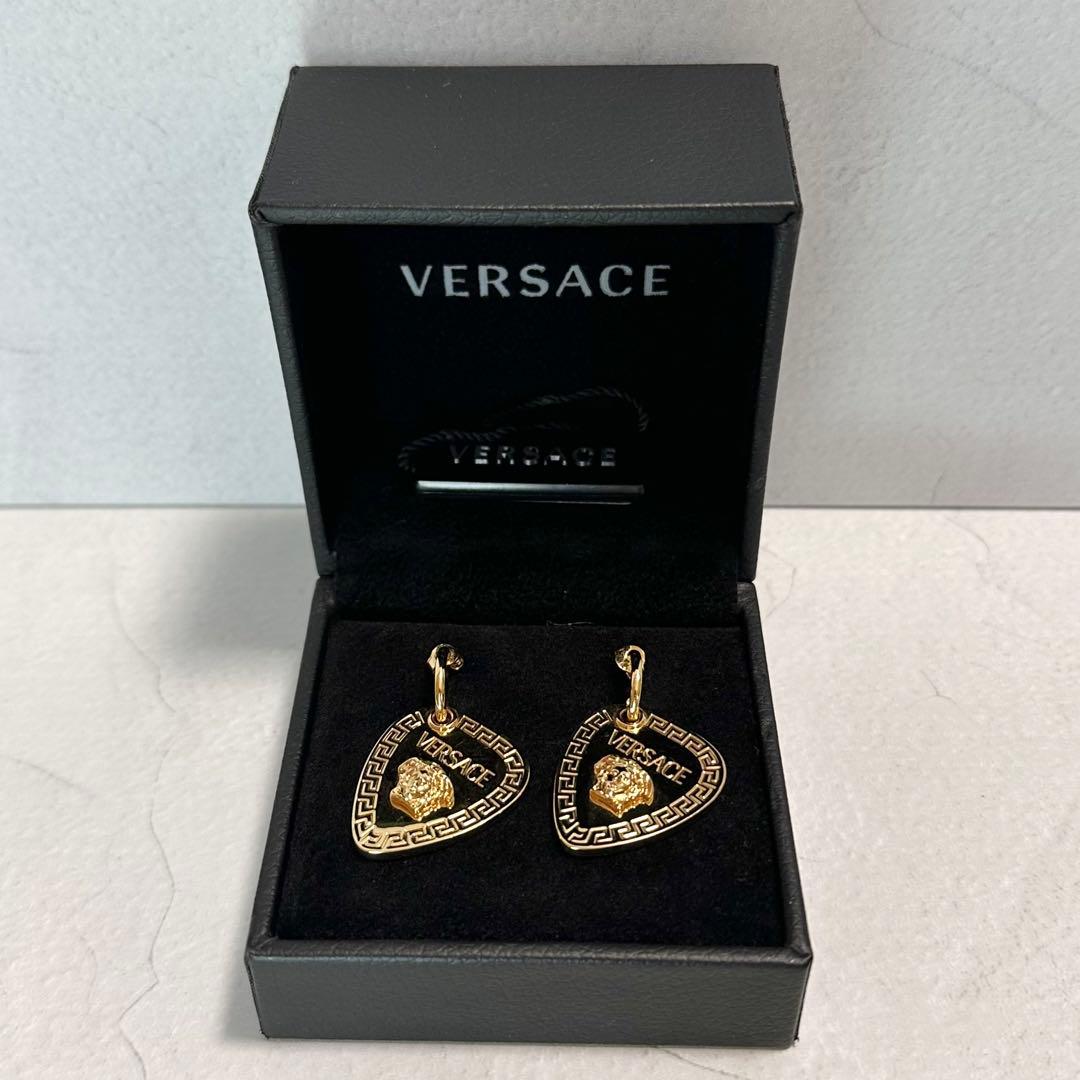 定価7万★正規品 Versace ヴェルサーチ メデューサ ギターピック ピアス