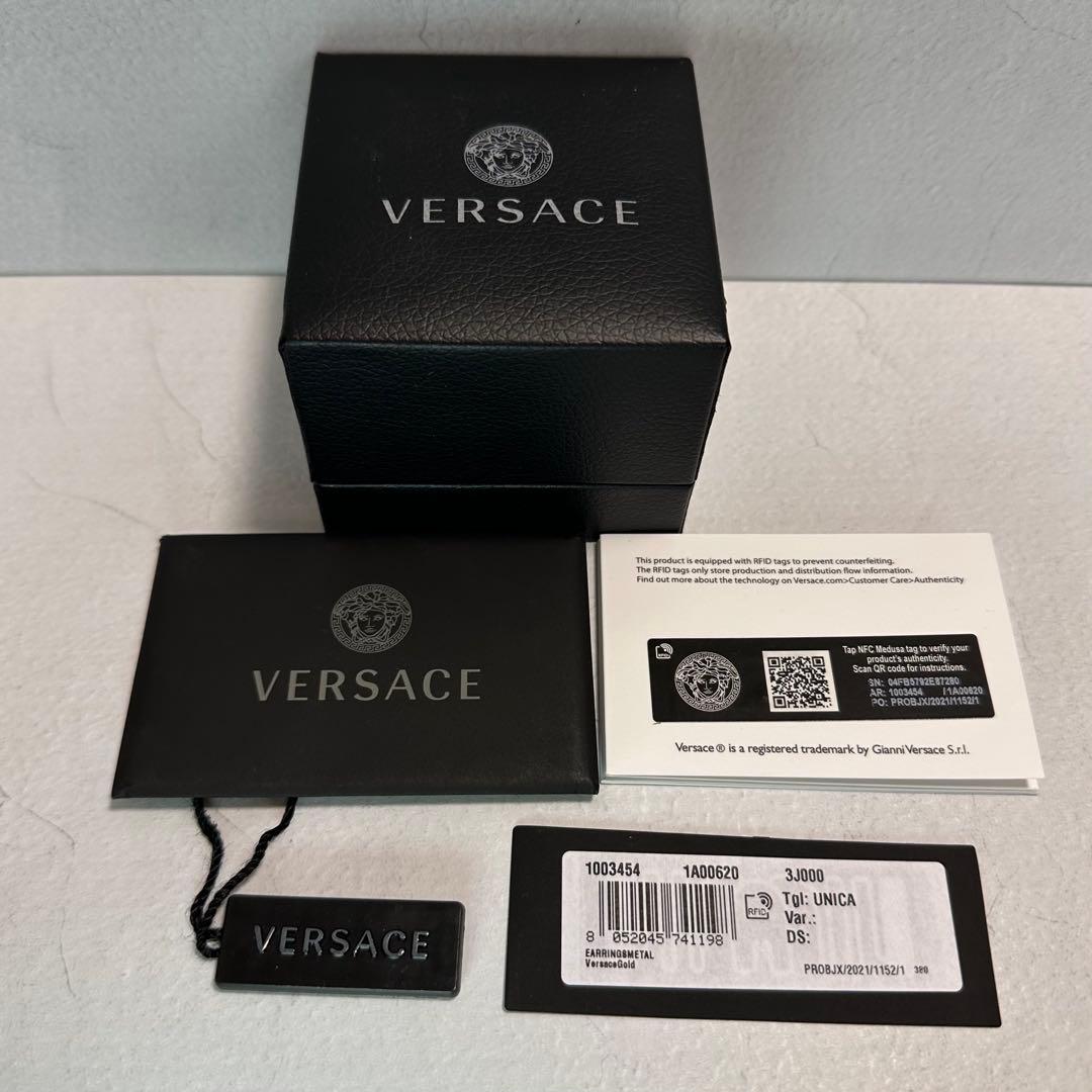定価7万★正規品 Versace ヴェルサーチ メデューサ ギターピック ピアス