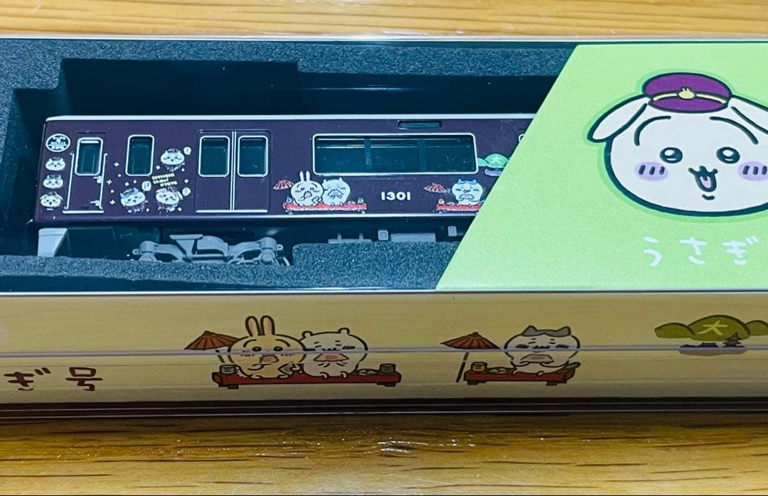 ちいかわ 阪急電車 京都線 ディスプレイモデル うさぎ号 Nゲージ　新品未開封！