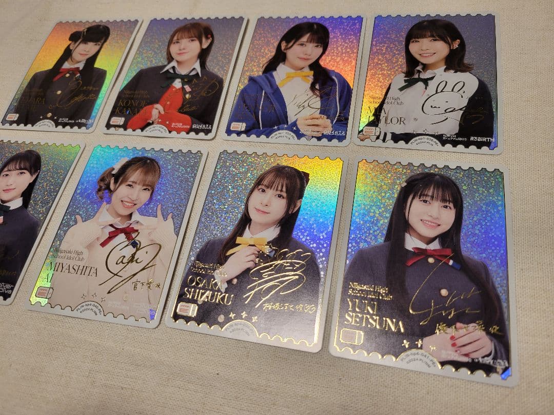 ラブカ 虹ヶ咲 PE+ 8枚セット