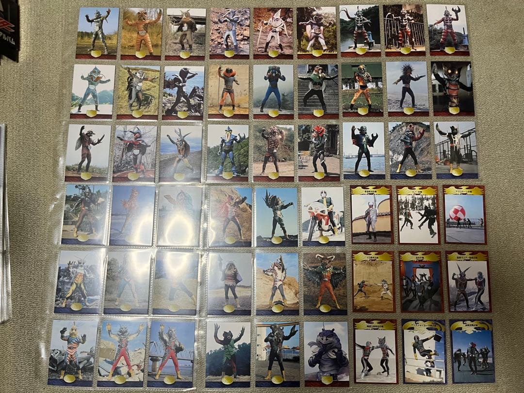 仮面ライダー トレカ 1号2号編 セミコンプ