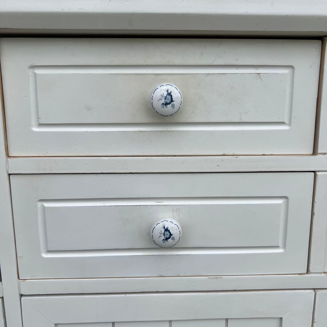 m*i様 キッチンカウンター　サイドボード　キャビネット　ホワイト