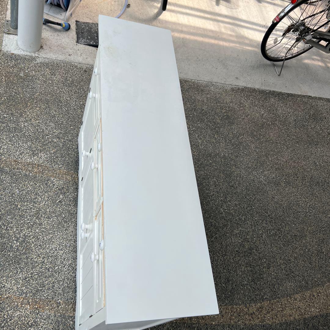 m*i様 キッチンカウンター　サイドボード　キャビネット　ホワイト