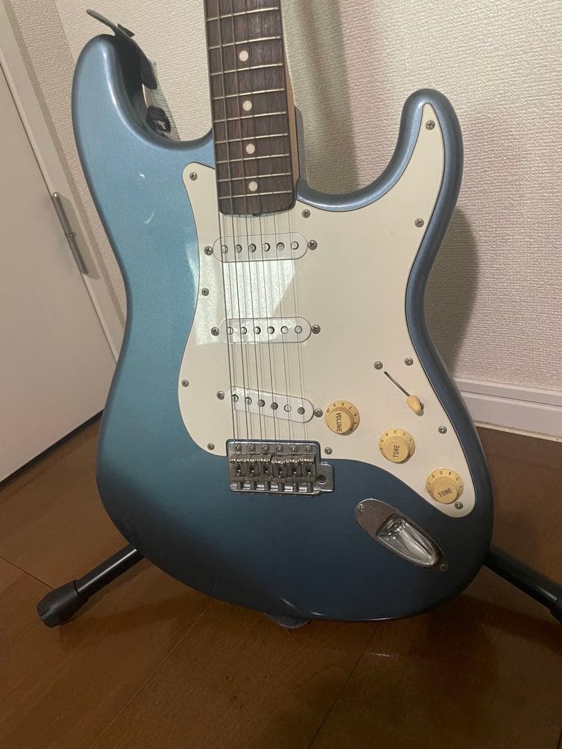 美品 フェンダー ストラトキャスター ブルー Fender ST62-70TX