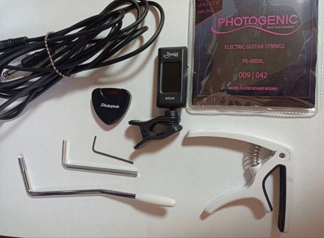 PHOTOGENIC ミントグリーン エレキギター　初心者セット