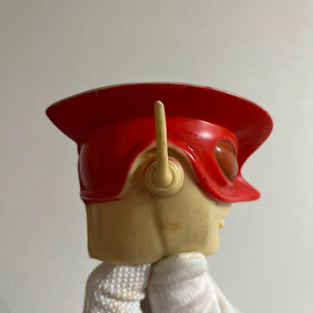 ⚠️激レア・当時物　レッドマン　面取れ　キングサイズ　ソフビ　ブルマァク　送料込み