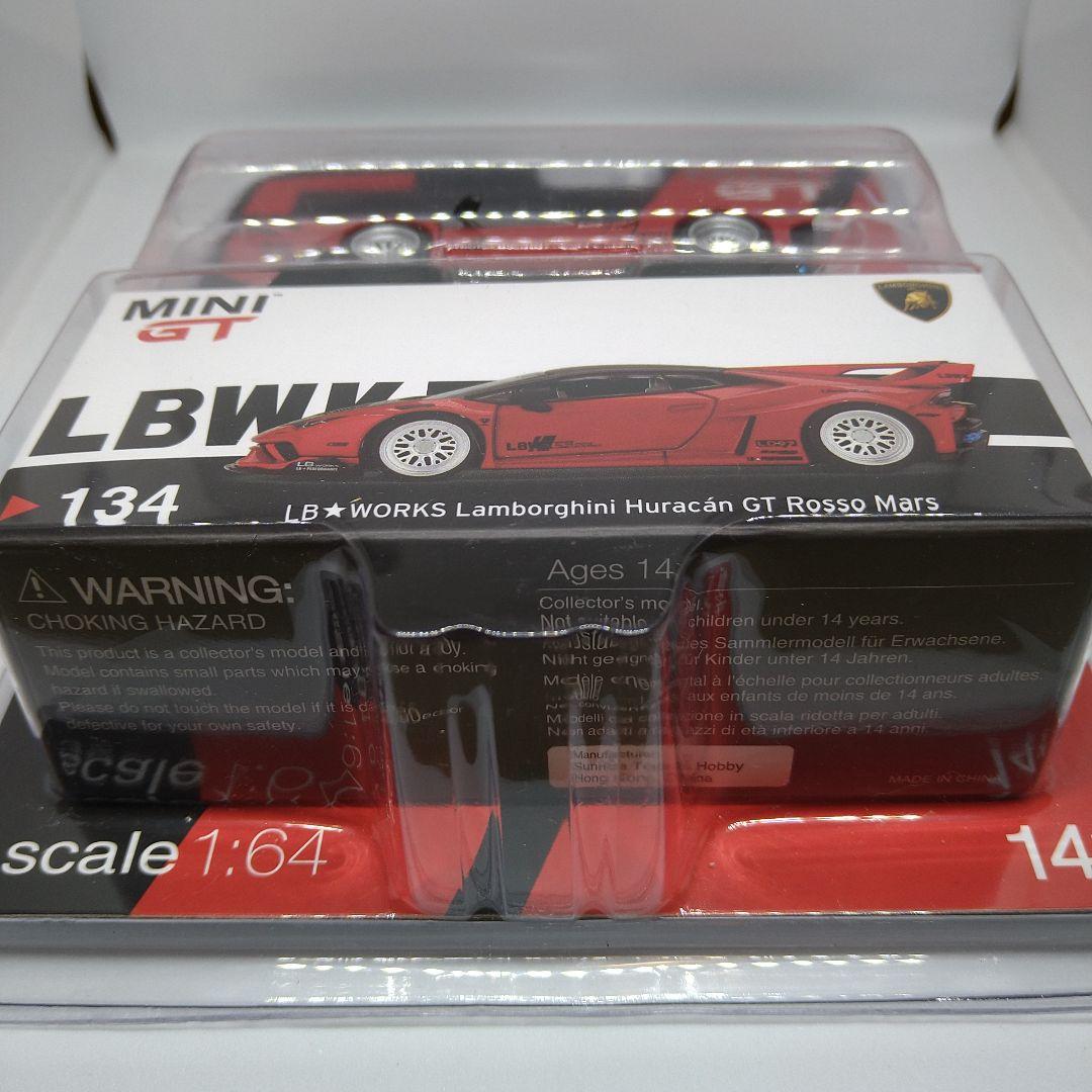 MINIGT LBWK ランボルギーニ ウラカンロッソマーズトイザらスオリジナル