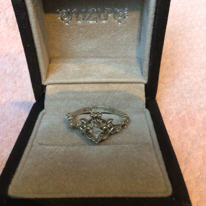 UZU　天然石リング　シルバー　#9 #11