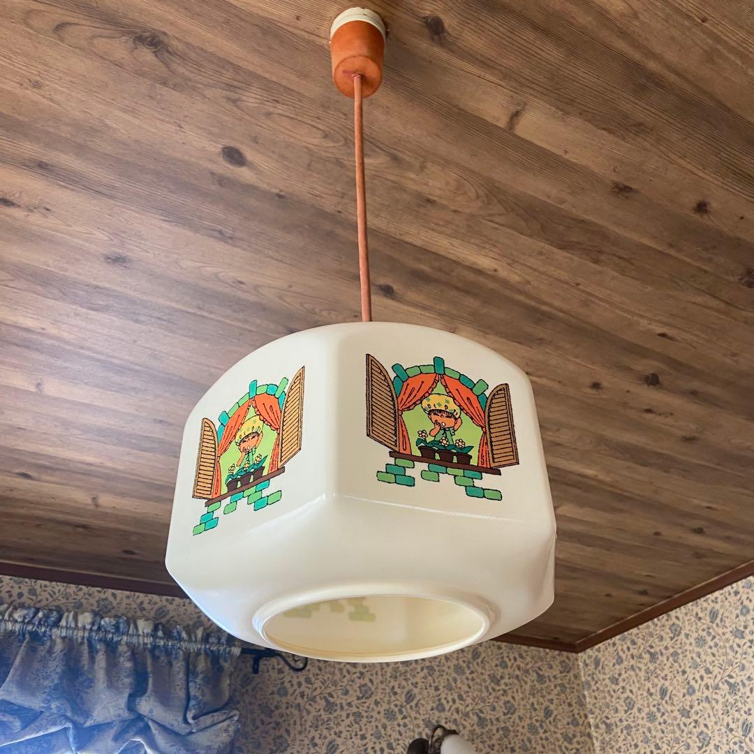 昭和レトロ　ペンダントライト　希少　ナショナル　レトロポップ
