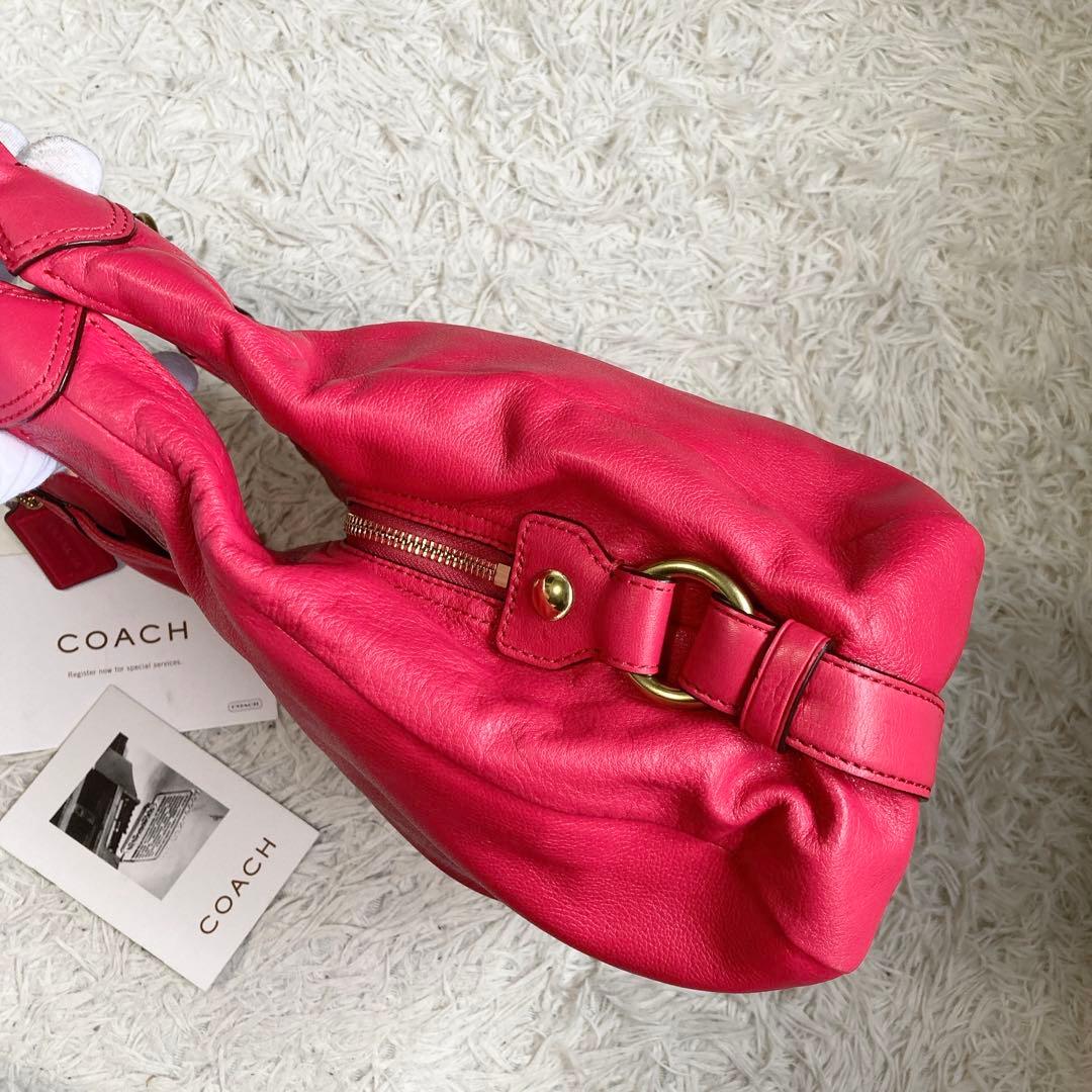 未使用保管品 coach vintage archive old hobo