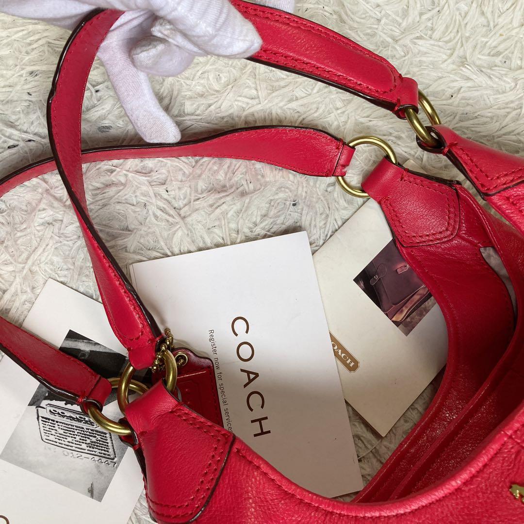 未使用保管品 coach vintage archive old hobo