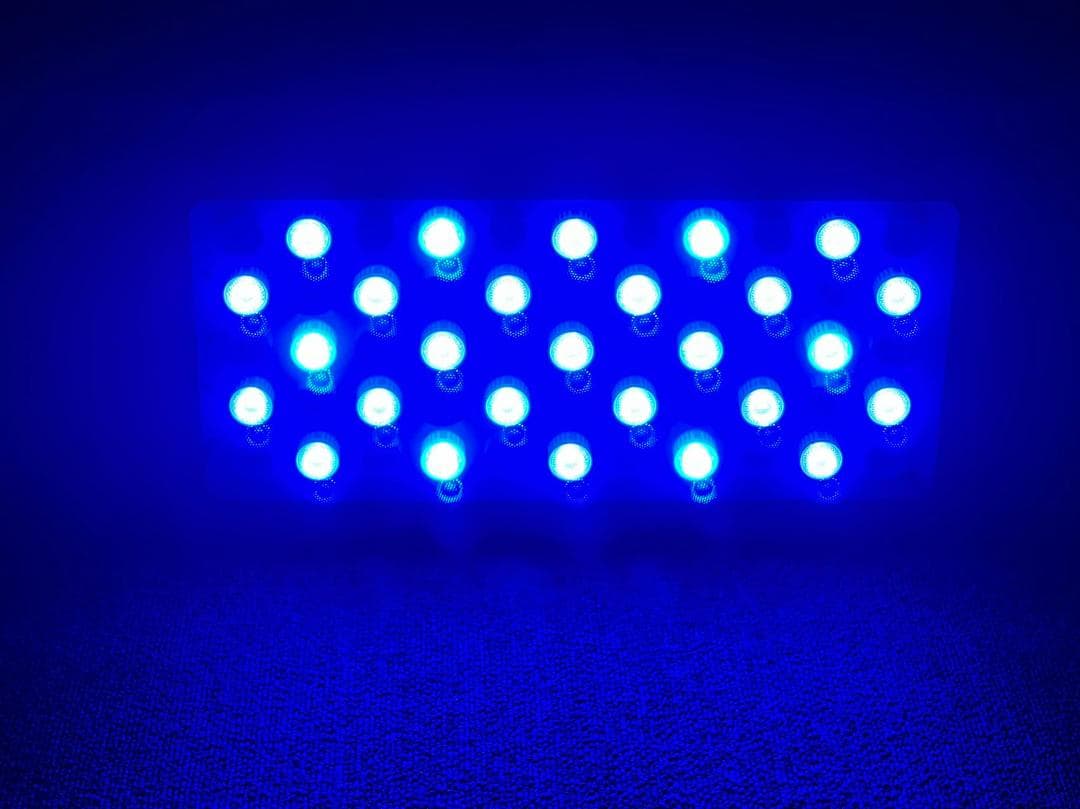 2台 珊瑚水槽LEDライト ブラックボックス PSE技術基準適合 プリズムレンズ