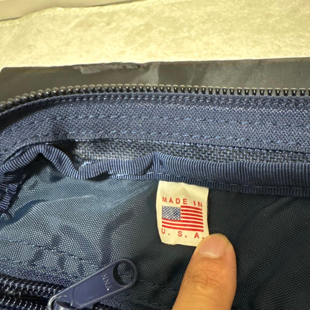 14 極美品　ブリーフィング　ビジネスバッグ　3way ブルー　ネイビー