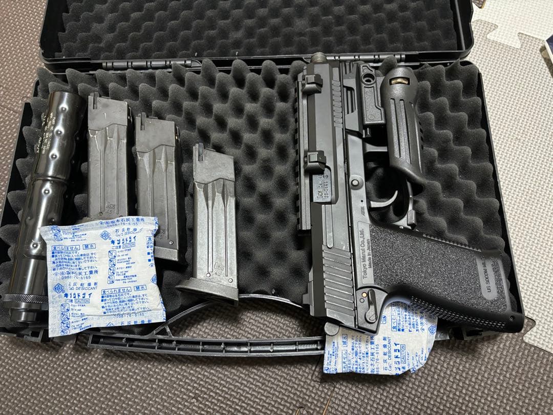 美品mk23 東京マルイ SOCOM ソーコム Mk23 固定スライドガスガン