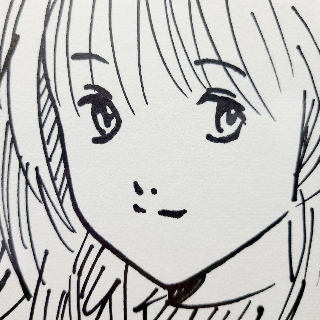 I\"sアイズ 葦月伊織イラスト 直筆サイン色紙