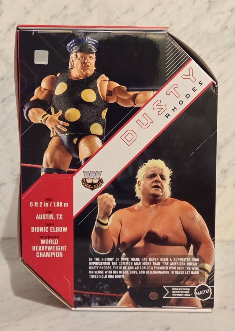 WWE マテル ダスティ ローデス プロレス フィギュア