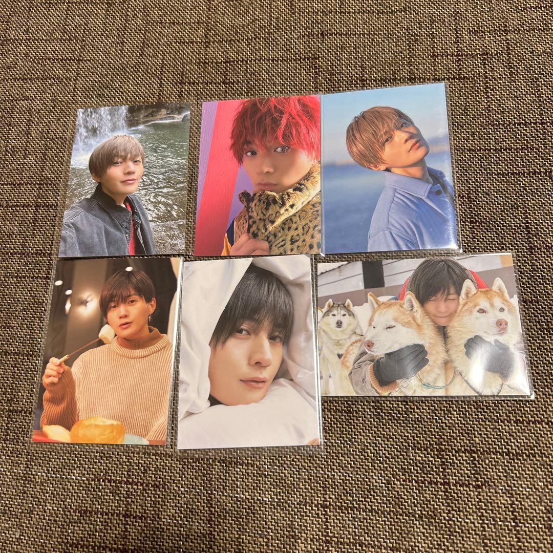 八木勇征 写真集 contact トレカ 通常盤 コンプ