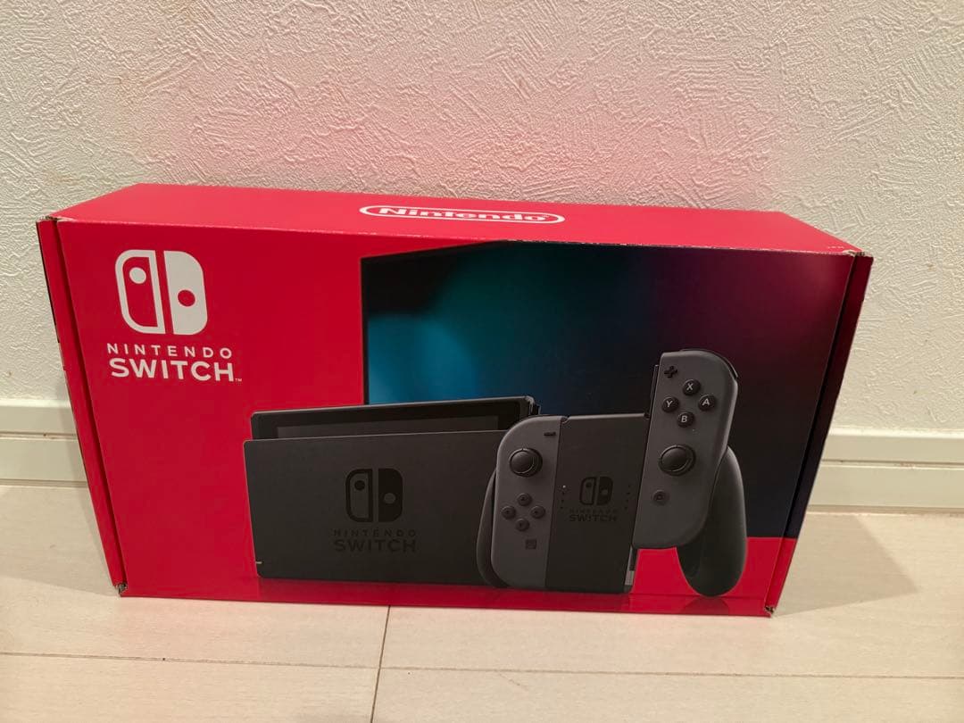 Nintendo Switch ニンテンドースイッチ本体　ネオンレッドブルー