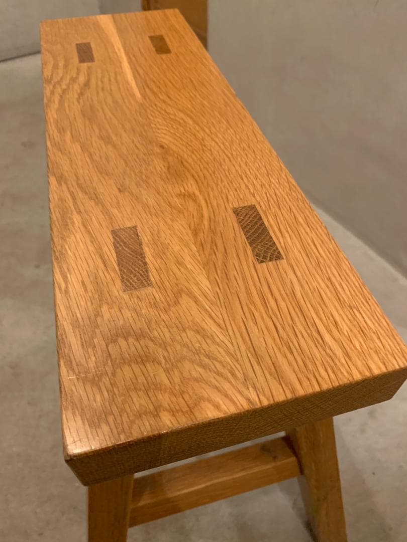 ⑤　無印良品　ベンチ小　廃盤品